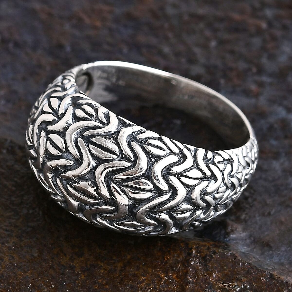 Bali Legacy Borobudur Ring in Sterling Silver (Size 6.0) 8.90 Grams image number 1