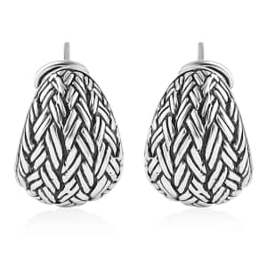 Bali Legacy Padain Earrings in Sterling Silver 11.35 Grams