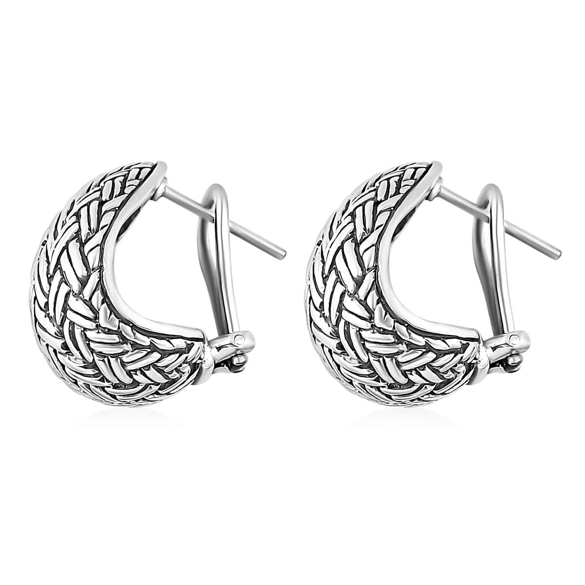 Bali Legacy Padain Earrings in Sterling Silver 11.35 Grams image number 3