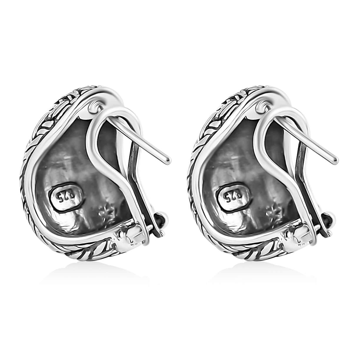 Bali Legacy Padain Earrings in Sterling Silver 11.35 Grams image number 4