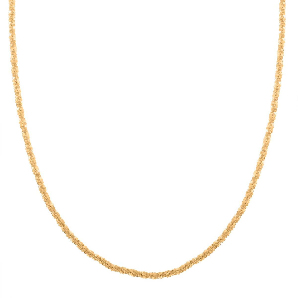 Roc Chain Necklace in 14K Yellow Gold Over Sterling Silver 5.80 Grams 20 Inches image number 0