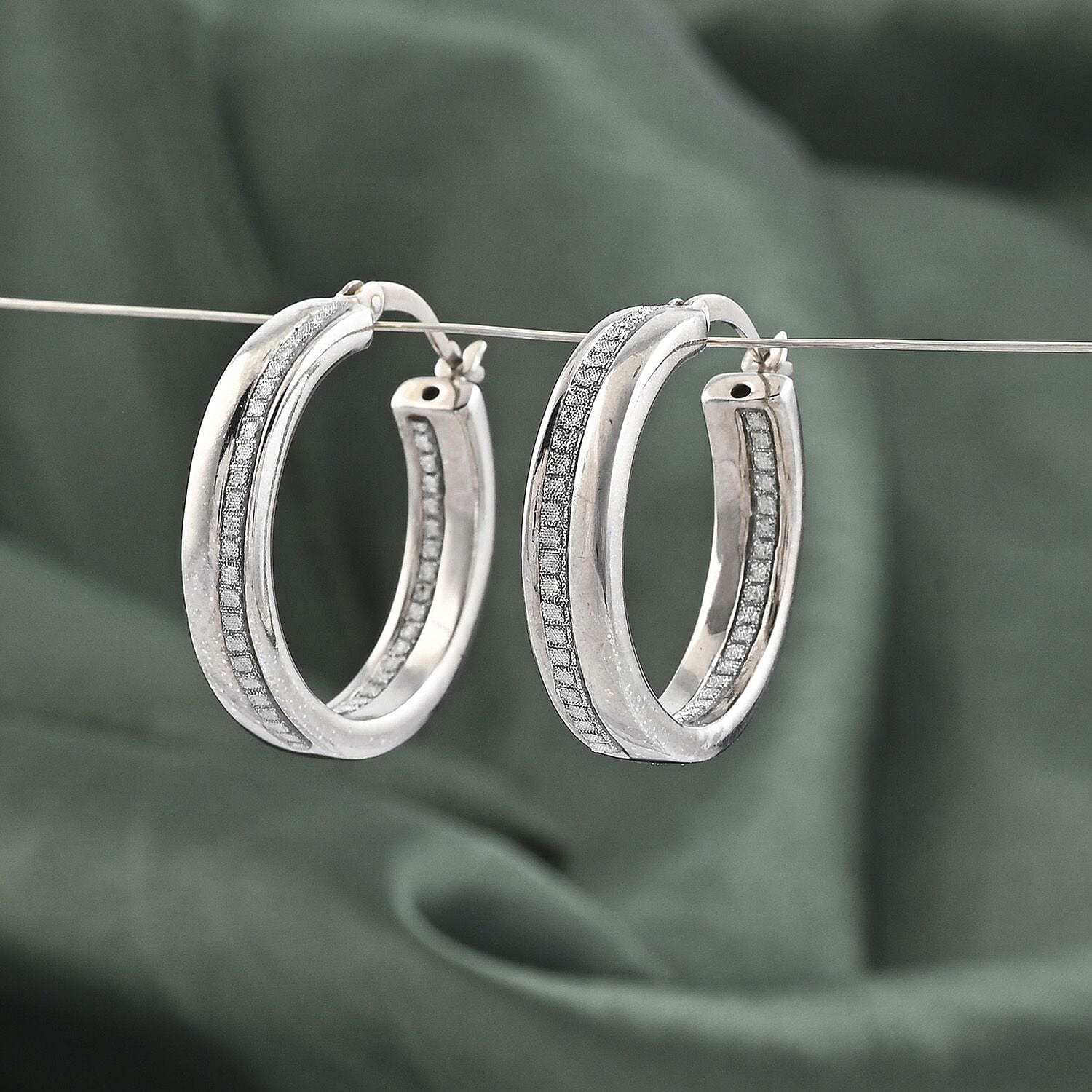Earrings in Sterling Silver 4 Grams