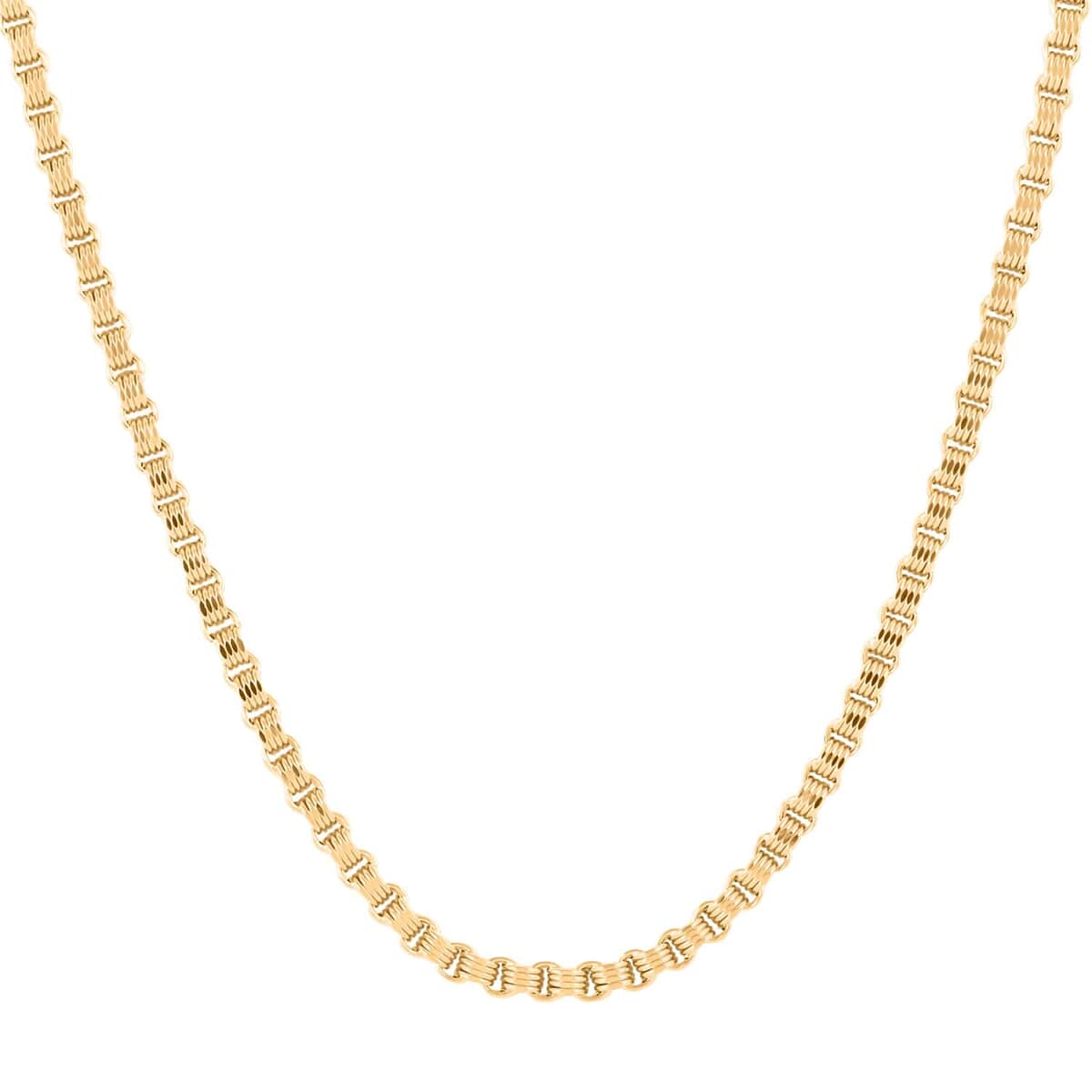 3.2mm Box Byzantine Necklace in 10K Yellow Gold 9.90 Grams 22 Inches image number 3