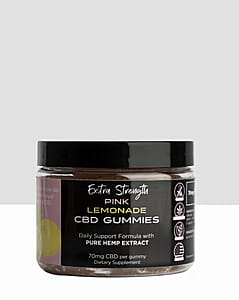 Extra Strength CBD For Life Gummies Pink Lemonade Flavor 30 Ct - 70 mg