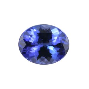 Certified & Appraised AAAA Tanzanite (Ovl 10x8 m) 2.50 ctw