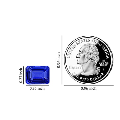 AAAA Tanzanite (Oct 9x7 mm) 2.50 ctw
