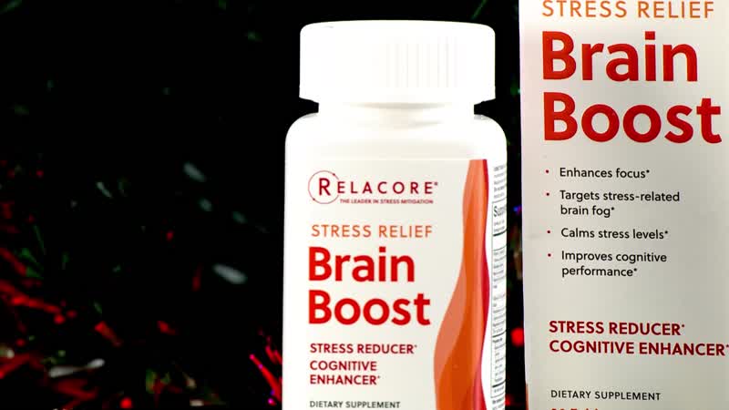Relacore® Brain Boost Stress Relief Supplement (90 Tablets)