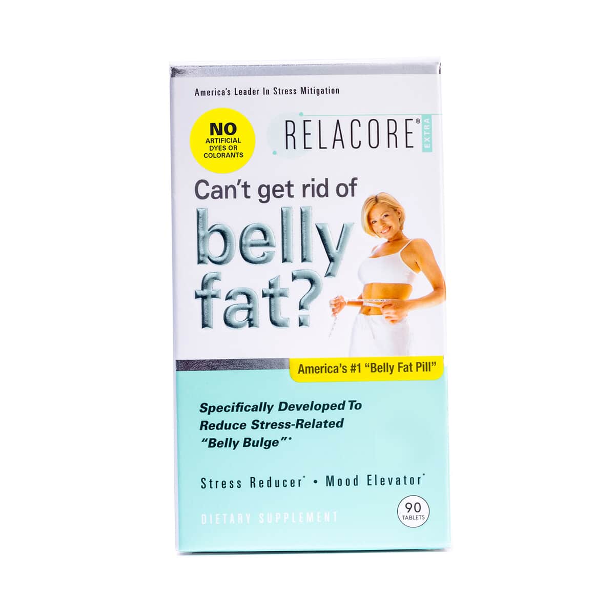 Relacore® Belly Fat Extra Belly Bulge Supplement (90 Tablets) image number 0