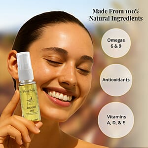 Marigold and Lotus Cold-Pressed Virgin Carrier Jojoba Oil 1.01oz