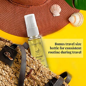 Marigold and Lotus Cold-Pressed Virgin Carrier Jojoba Oil 1.01oz