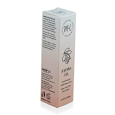 Marigold and Lotus Cold-Pressed Virgin Carrier Jojoba Oil 1.01oz
