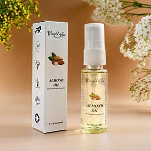 Marigold and Lotus Cold-Pressed Virgin Carrier Almond Oil 1.01oz