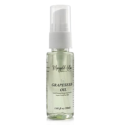 Marigold and Lotus Cold-Pressed Virgin Carrier Grapeseed Oil 1.01oz