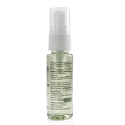 Marigold and Lotus Cold-Pressed Virgin Carrier Grapeseed Oil 1.01oz