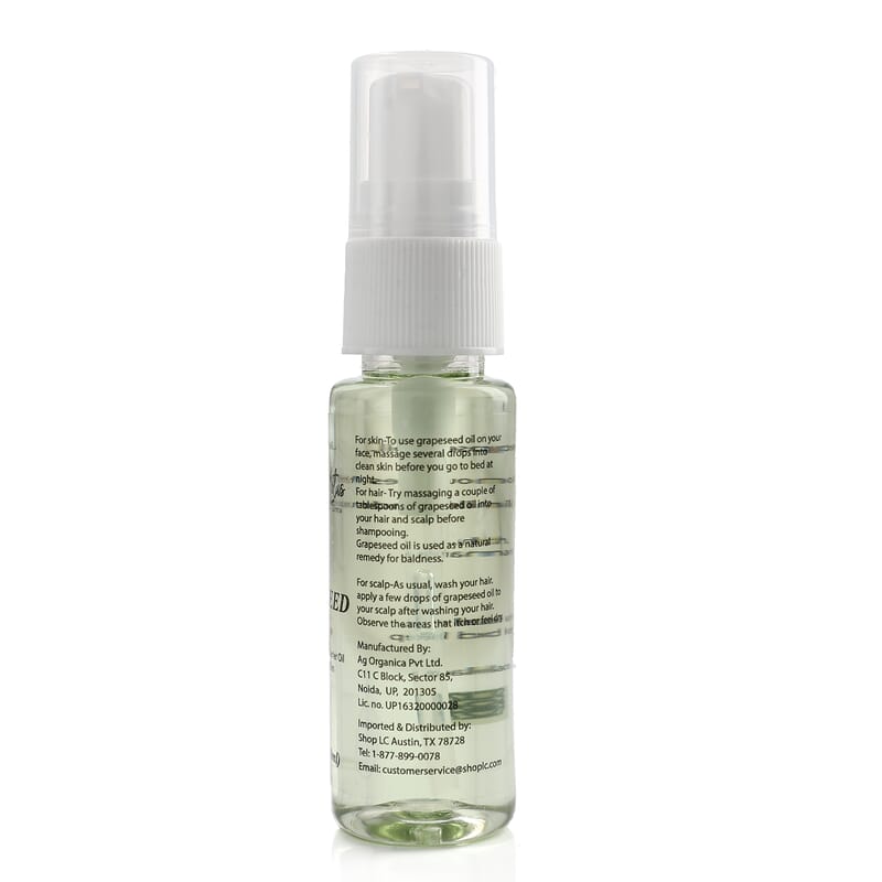 Marigold and Lotus Cold-Pressed Virgin Carrier Grapeseed Oil 1.01oz