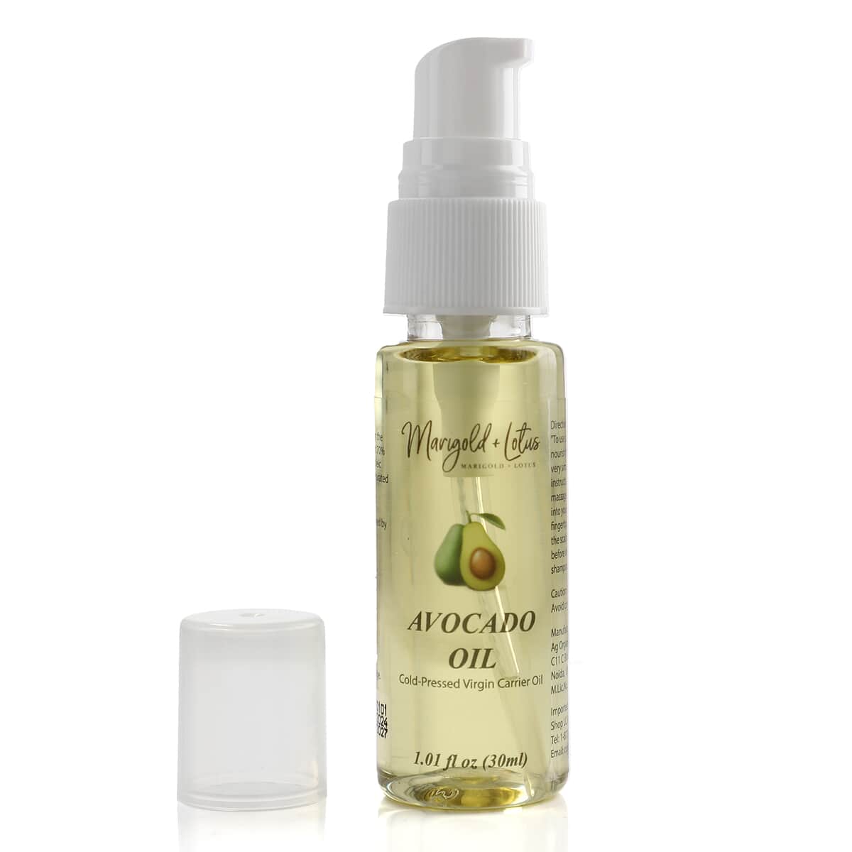 Ankur's Treasure Chest Marigold and Lotus Cold-Pressed Virgin Carrier Avocado Oil 1.01oz image number 4