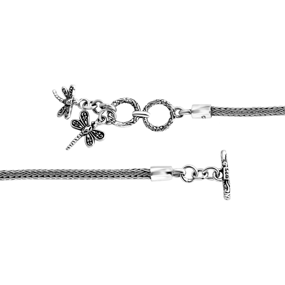 Bali Legacy Dragonfly Bracelet in Sterling Silver (8.00 In) 8.80 Grams image number 4