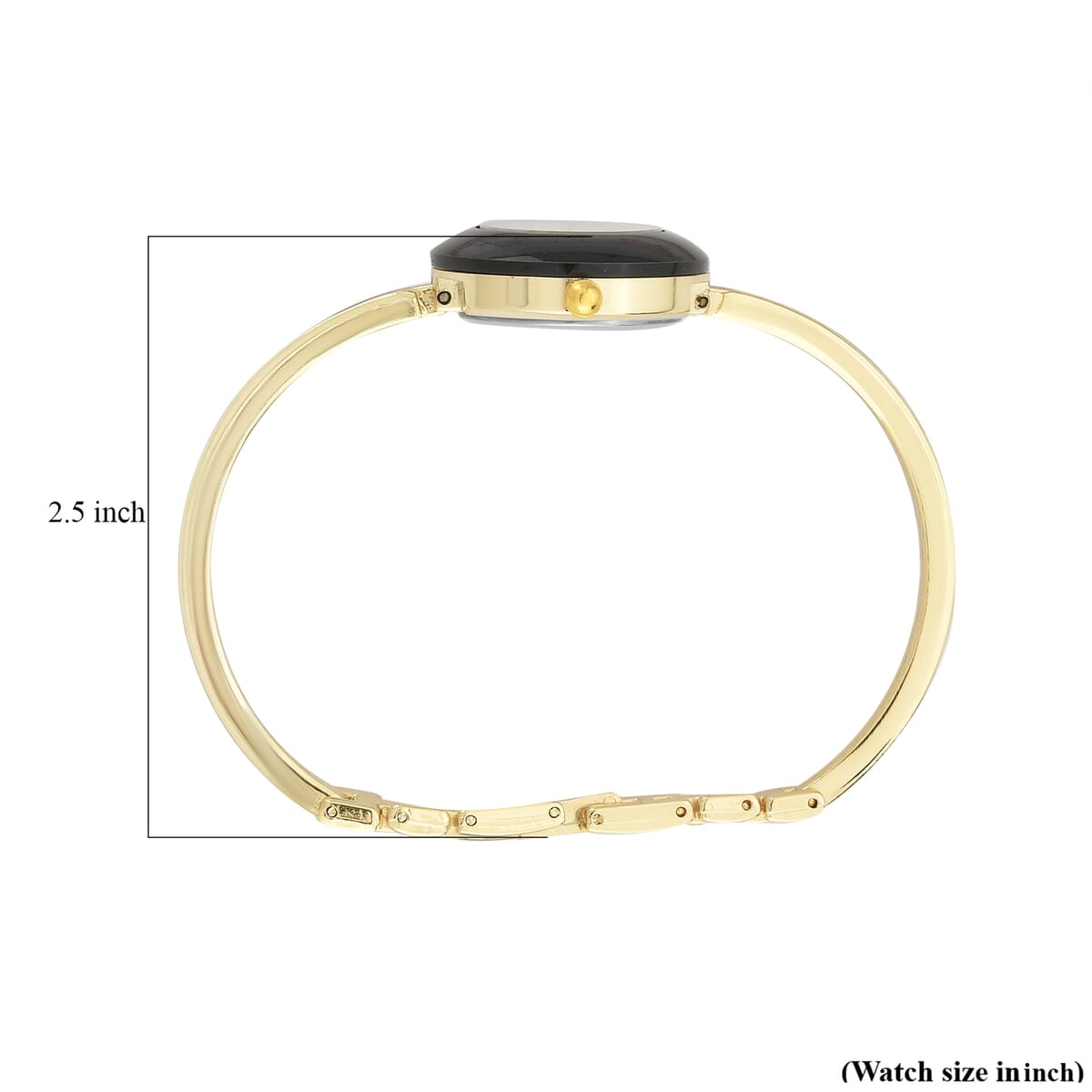 Strada Japanese Movement Watch with 12pcs Replacement Bezels in Goldtone (26.16mm) image number 6