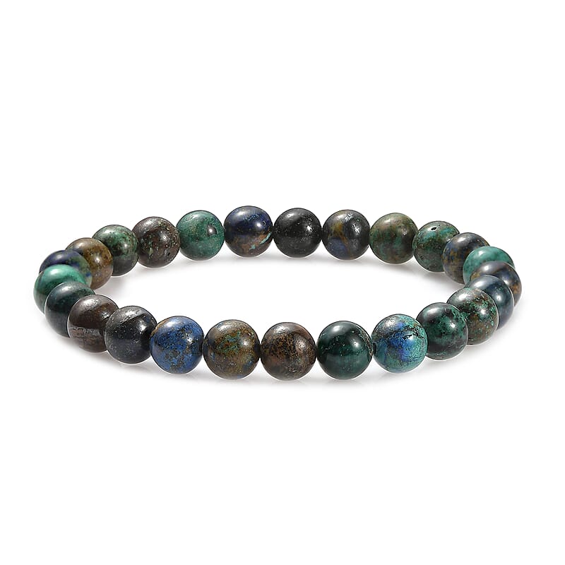 Table Mountain Shadowkite 105.00 ctw Beaded Stretch Bracelet