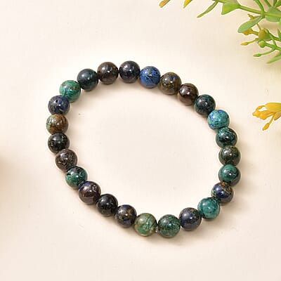 Table Mountain Shadowkite 105.00 ctw Beaded Stretch Bracelet