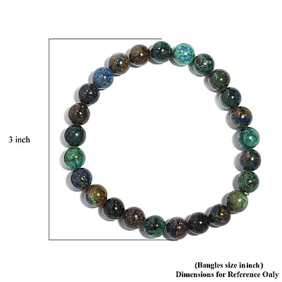 Table Mountain Shadowkite 105.00 ctw Beaded Stretch Bracelet