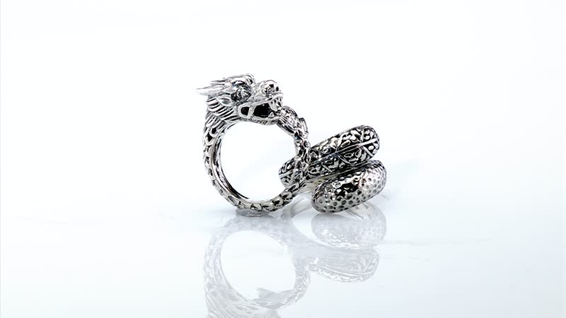 Sterling Silver Ring,  Silver Wt. 8 g