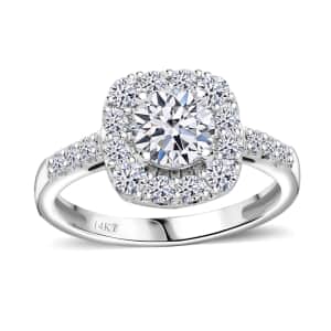 Luxuriant Lab Grown Diamond E-F VS 2.00 ctw Ring in 14K White Gold (Size 10.0) 4.25 Grams