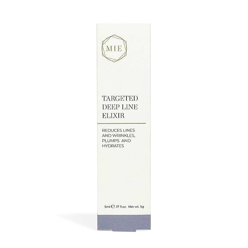 MIE Targeted Deep Line Elixir- Reduces Lines, Wrinkles, Plumps & Hydrates (0.17oz)