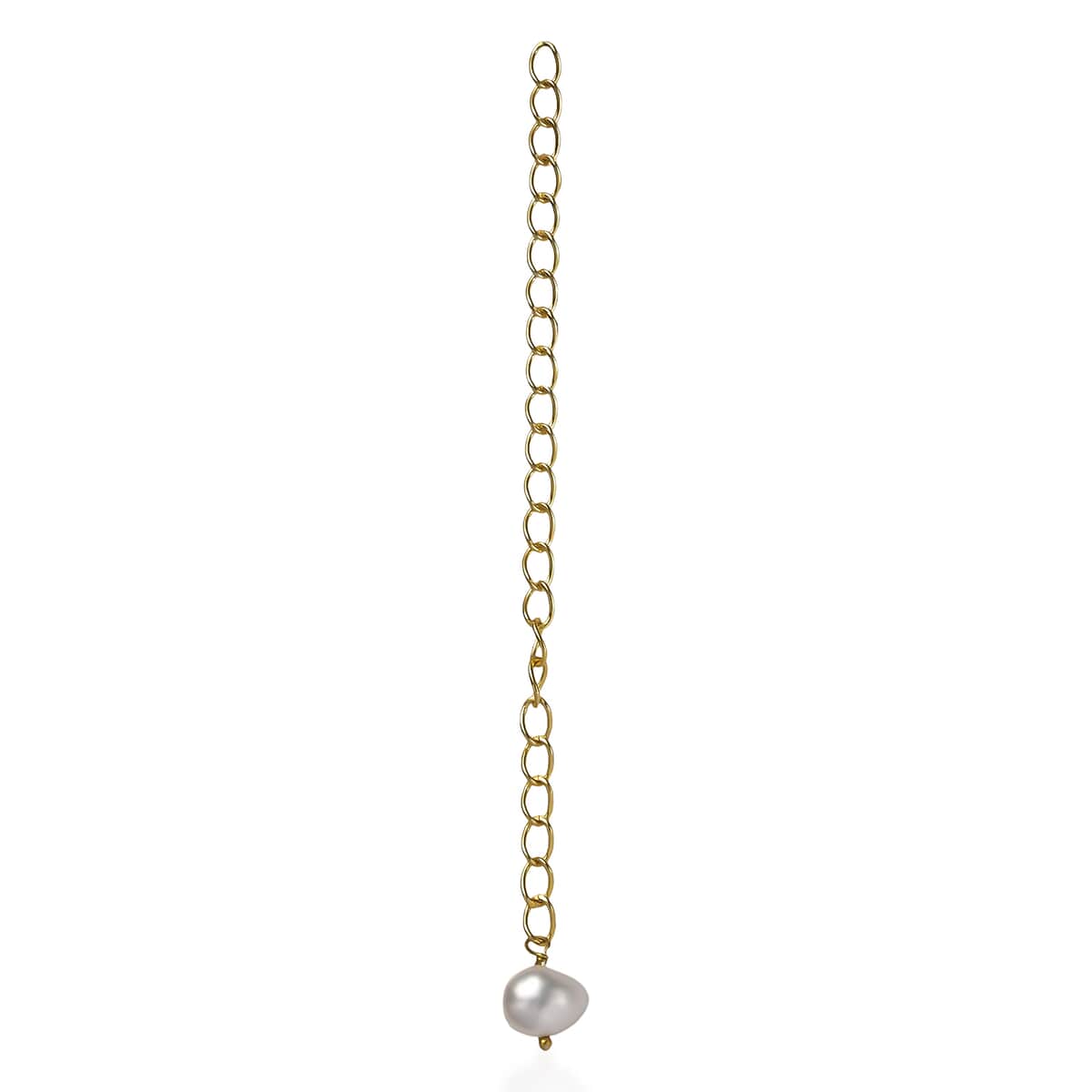 Freshwater Pearl Pendant in 18K Vermeil Yellow Gold Over Sterling Silver image number 0