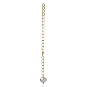 Freshwater Pearl Pendant in 18K Vermeil Yellow Gold Over Sterling Silver