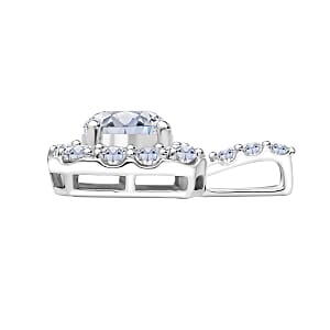 Luxuriant Lab Grown Diamond E-F VS 2.00 ctw Pendant without Chain in 14K White Gold 