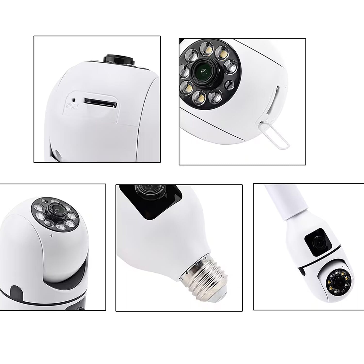 Buy Multi-functional Dual-Len Wifi Security Stereo Vision Camera