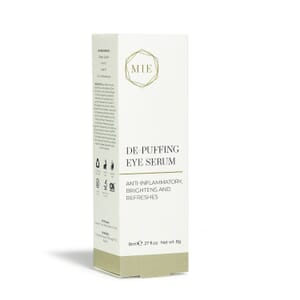 MIE De-Puffing Eye Serum- Targets Puffiness, Brightens, & Refreshes (0.33oz)