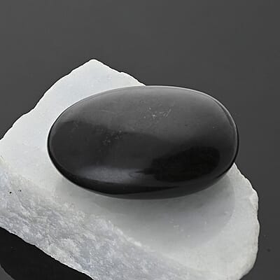 Black Tourmaline Palm Stone -S 232ctw