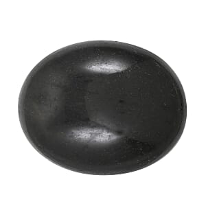 Black Tourmaline Palm Stone -L 441ctw