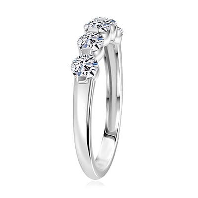 NY Closeout Luxuriant Lab Grown Diamond VS 1.00 ctw Ring in 950 Platinum (Size 7.0)
