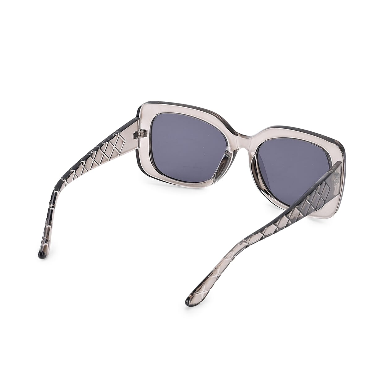 Value Buy UV400 Polarized Sunglass with Chain and Storage Bag- Silver image number 2