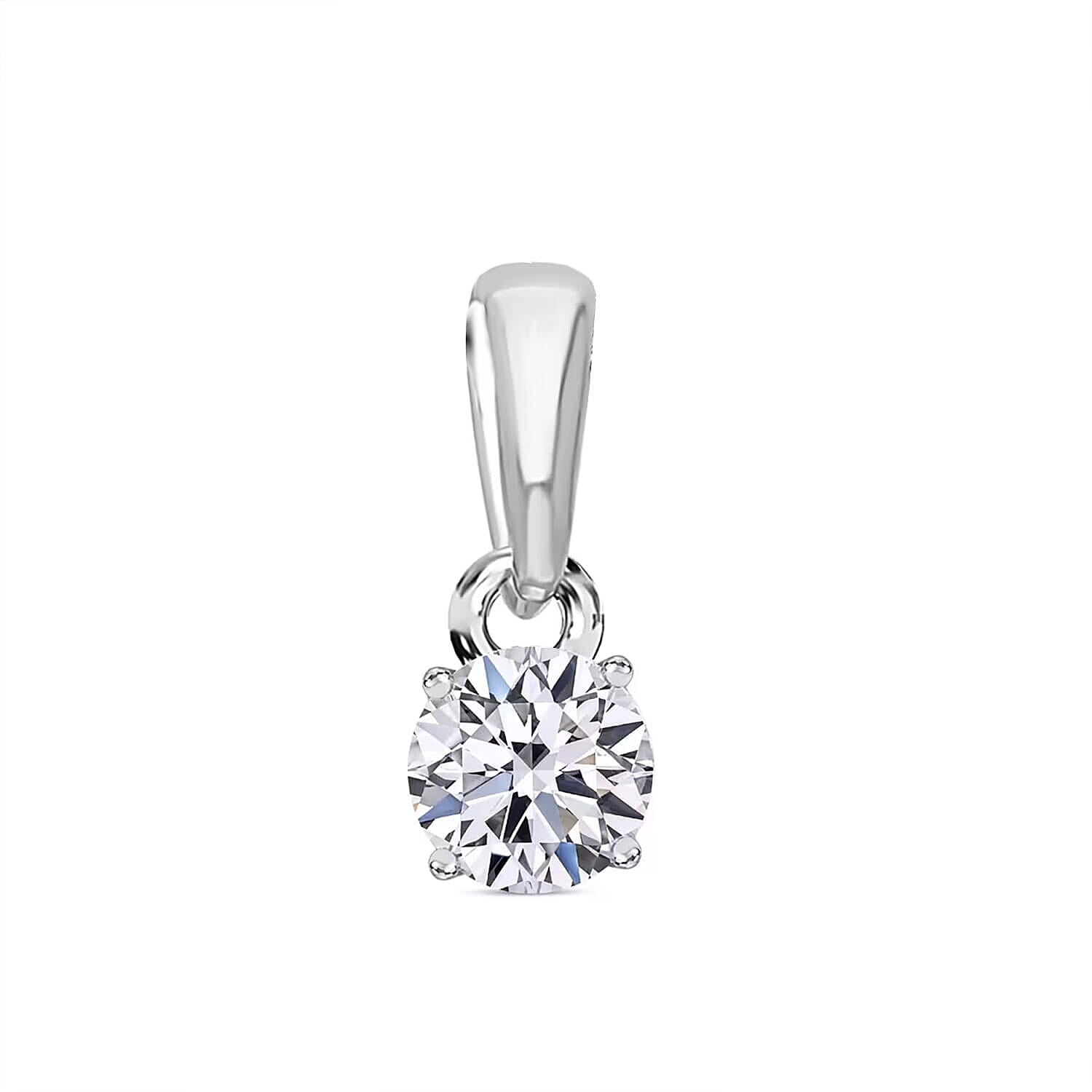 Platinum Over Sterling Silver / 0.50 - Product card gallery slide 1 (10177720025401)