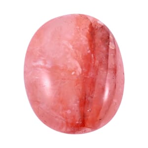 Hematoide Quartz Palm Stone -XS 185ctw