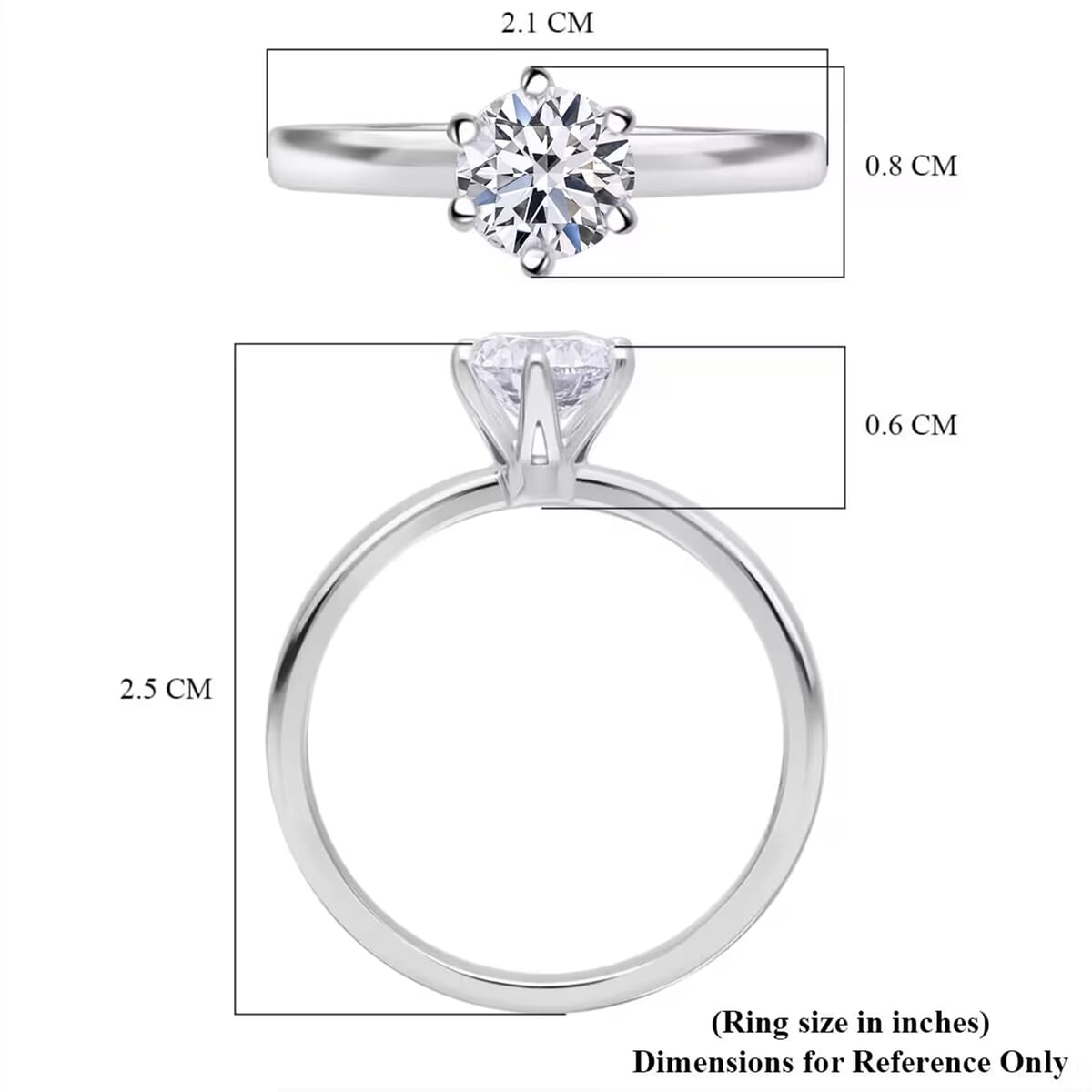 IGI Certified Luxuriant Lab Grown Diamond G VS2 5.00 ctw Solitaire Ring in 950 Platinum (Size 10.0) 6.80 Grams image number 7