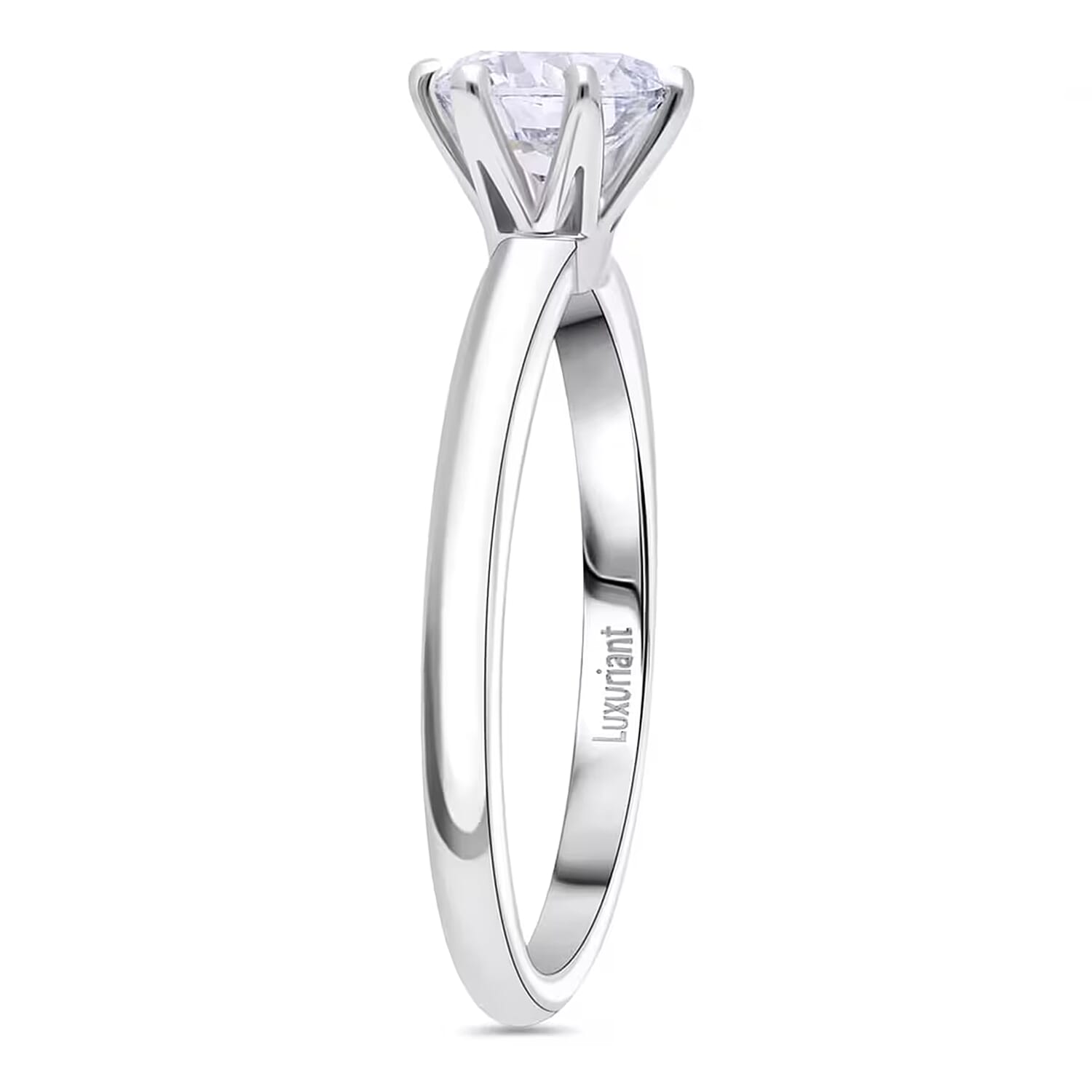 IGI Certified Luxuriant Lab Grown Diamond G VS2 5.00 ctw Solitaire Ring in 950 Platinum (Size 10.0) 6.80 Grams