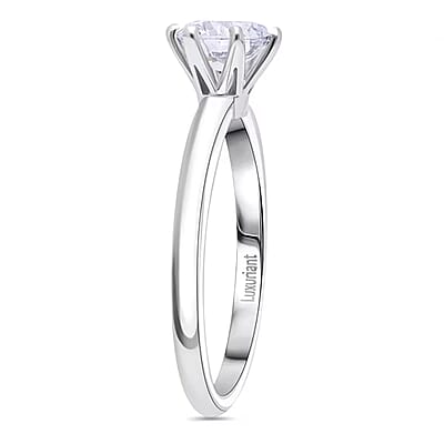 IGI Certified Luxuriant Lab Grown Diamond G VS2 5.00 ctw Solitaire Ring in 950 Platinum (Size 10.0) 6.80 Grams
