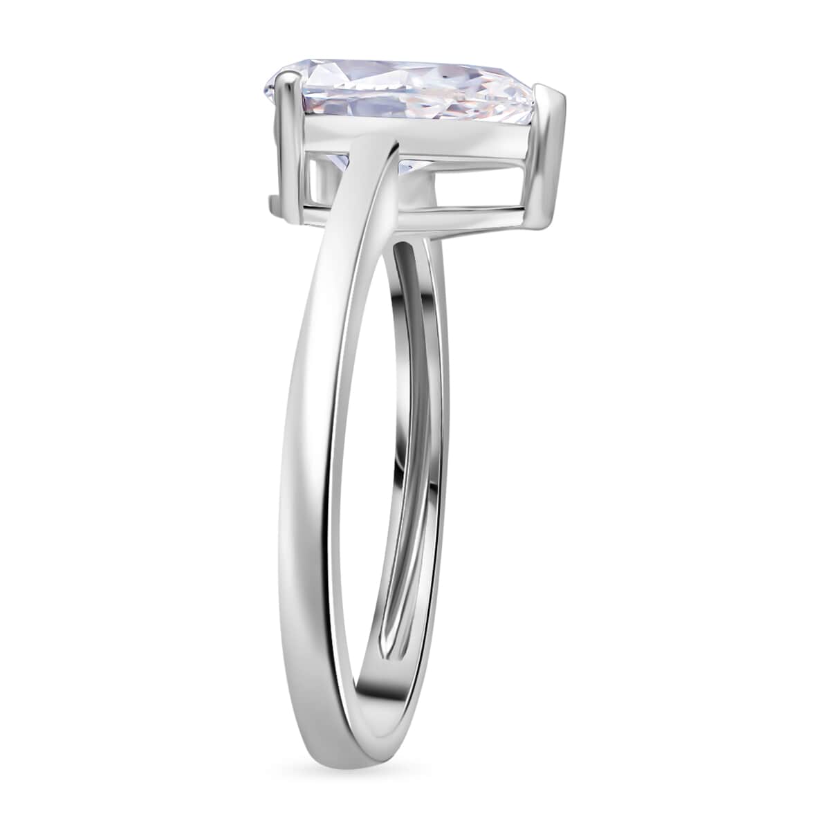 SGL Certified Luxuriant Lab Grown Diamond G VS 2.00 ctw Ring in 950 Platinum (Size 10.0) 4 Grams image number 3