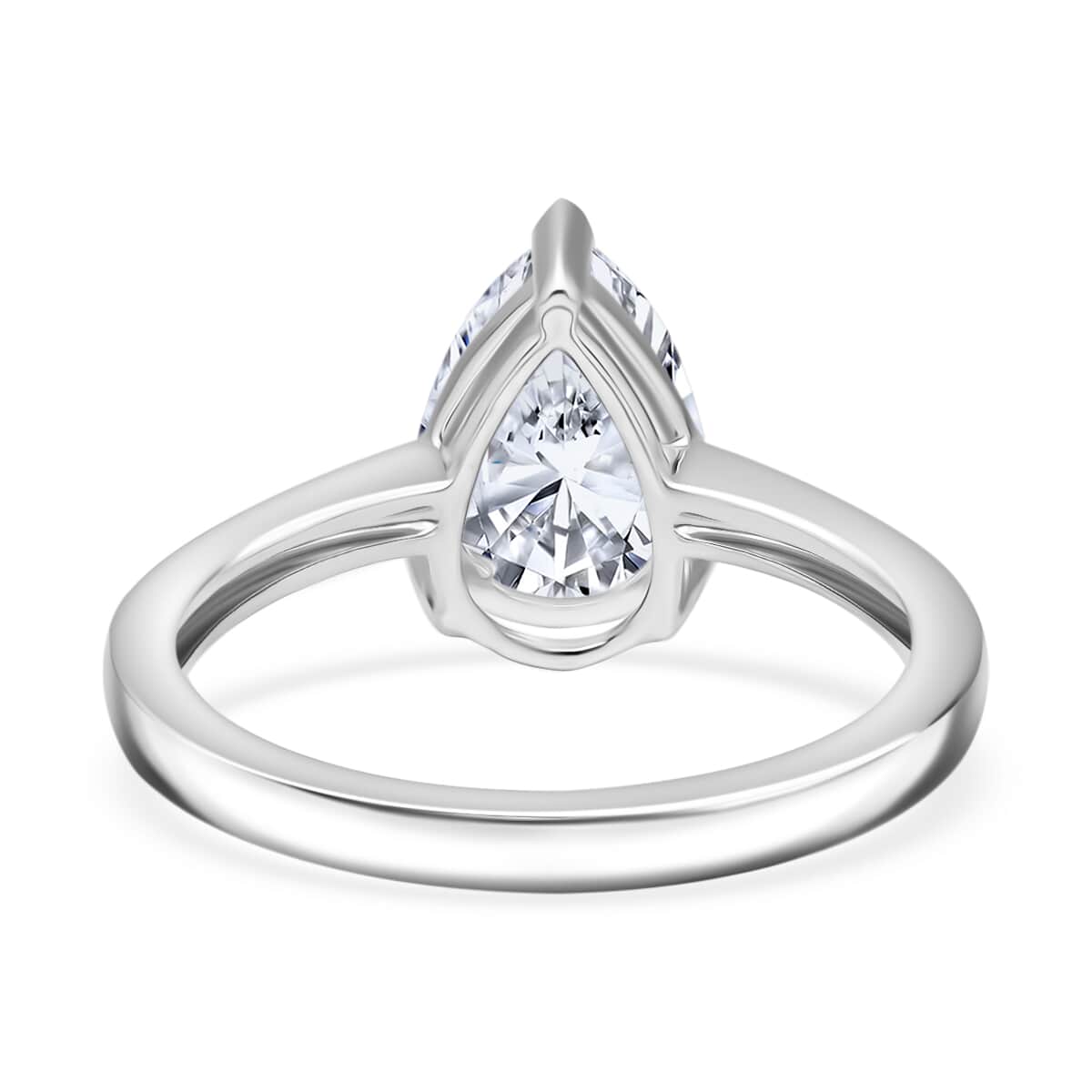 SGL Certified Luxuriant Lab Grown Diamond G VS 2.00 ctw Ring in 950 Platinum (Size 10.0) 4 Grams image number 4