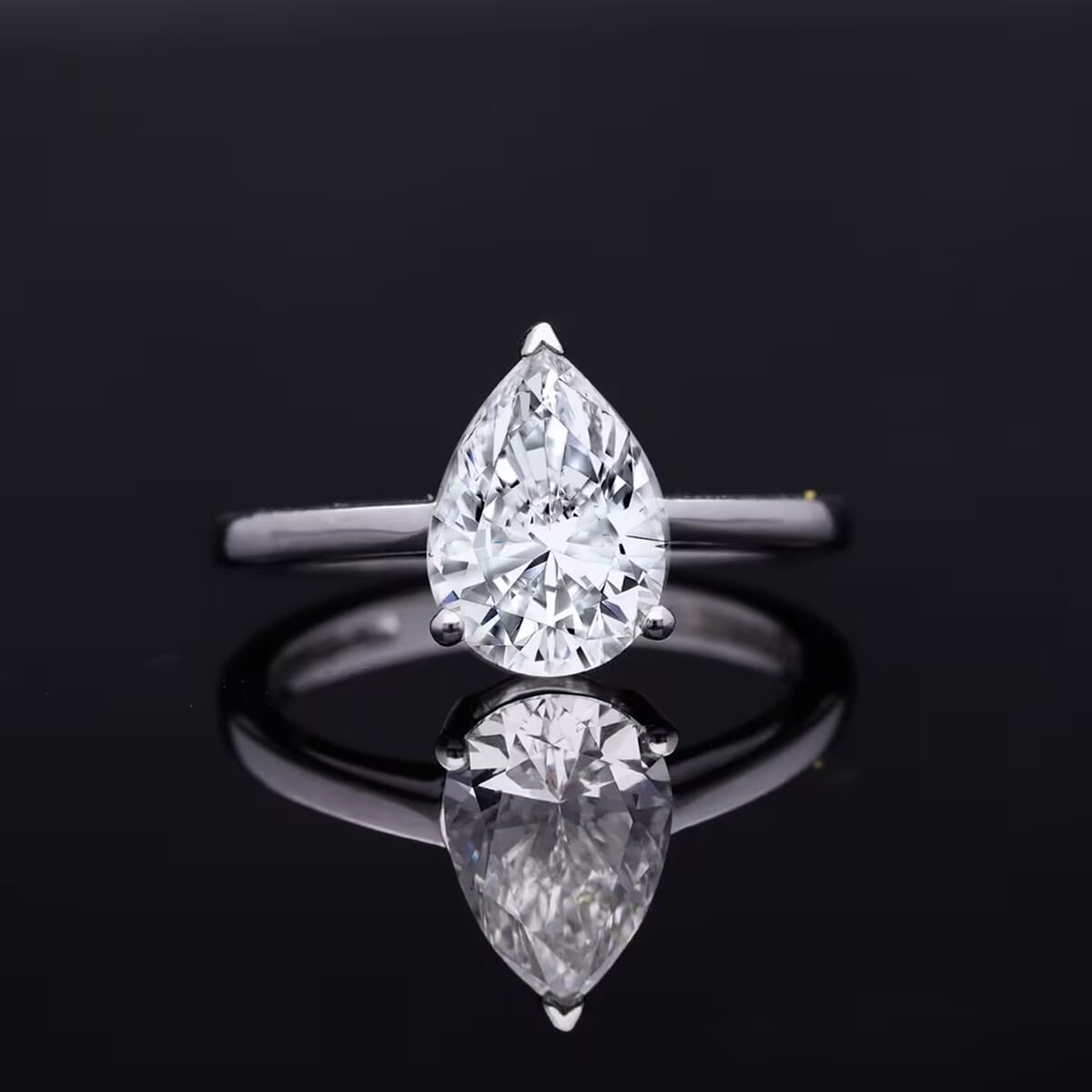SGL Certified Luxuriant Lab Grown Diamond G VS 2.00 ctw Ring in 950 Platinum (Size 6.0) 4 Grams image number 7