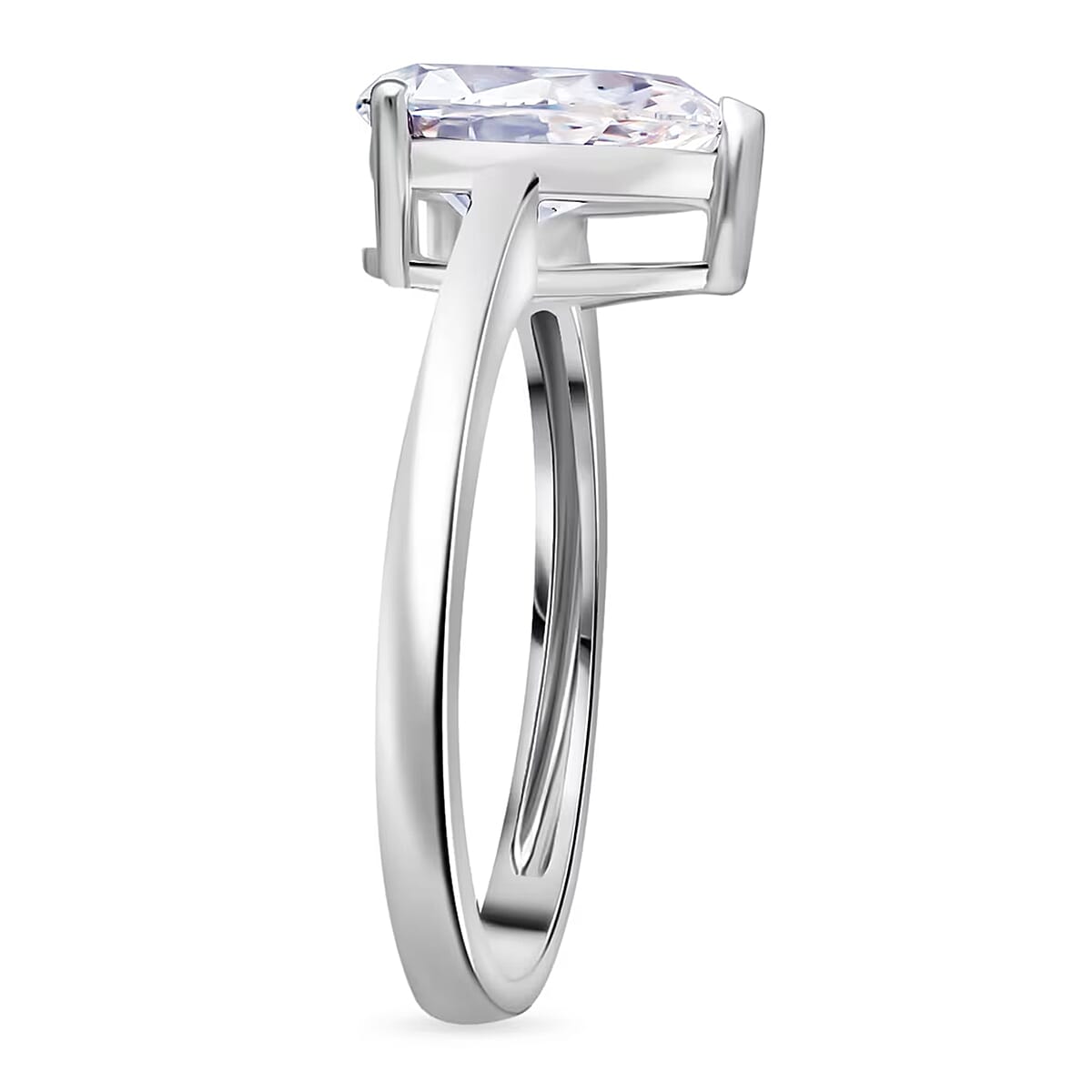 SGL Certified Luxuriant Lab Grown Diamond G VS 2.00 ctw Ring in 950 Platinum (Size 6.5) 4 Grams image number 9