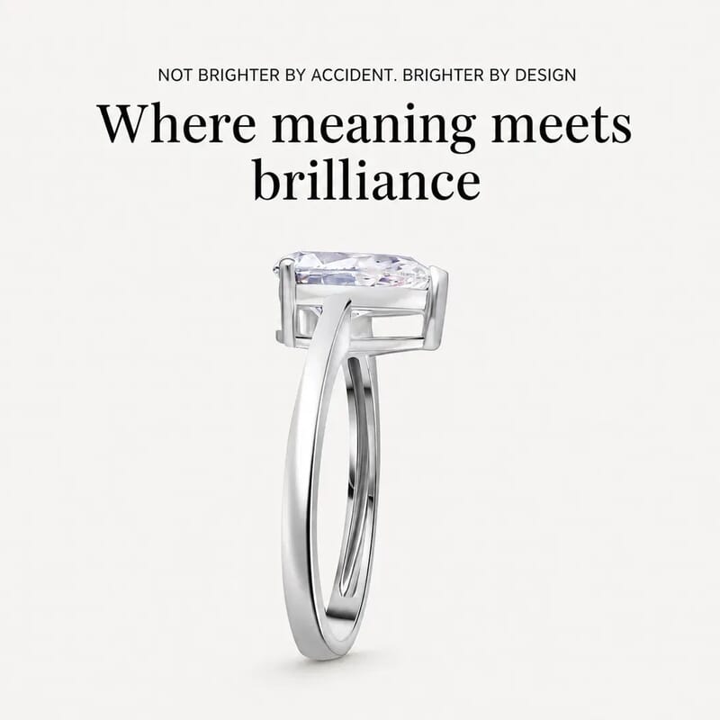 Luxuriant Lab Grown Diamond G VS 2.00 ctw Ring in 950 Platinum (Size 7.0) 4 Grams