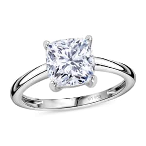 Doorbuster SGL Certified Luxuriant Lab Grown Diamond G-H, VS 2.00 ctw Ring in 950 Platinum (Size 10.0) 4 Grams