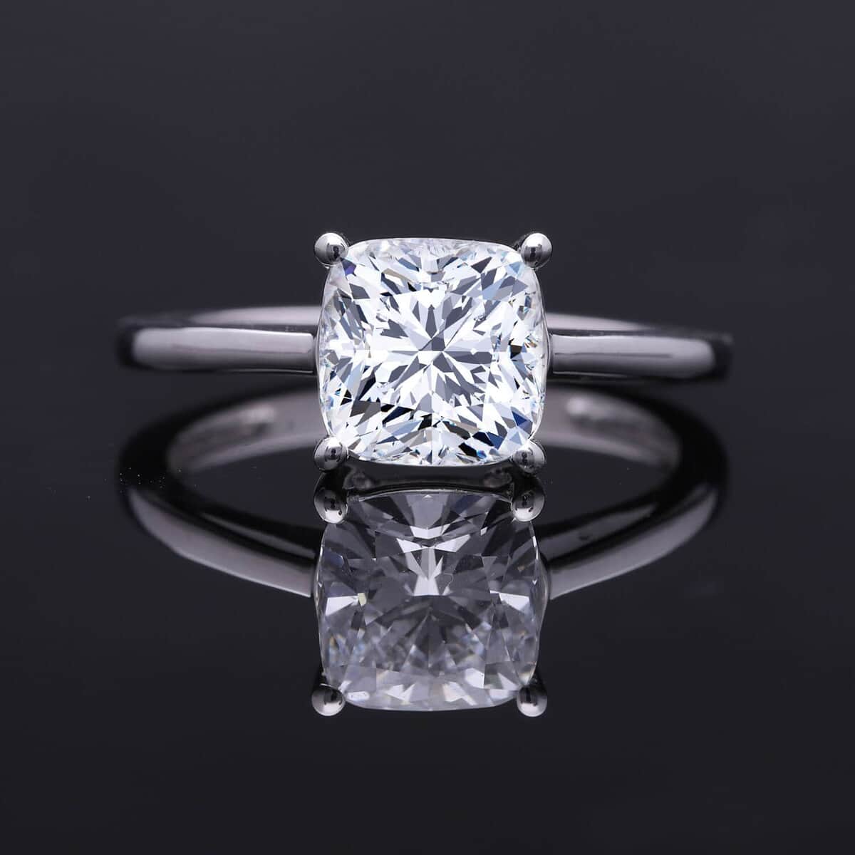 Doorbuster SGL Certified Luxuriant Lab Grown Diamond G-H, VS 2.00 ctw Ring in 950 Platinum (Size 10.0) 4 Grams image number 1