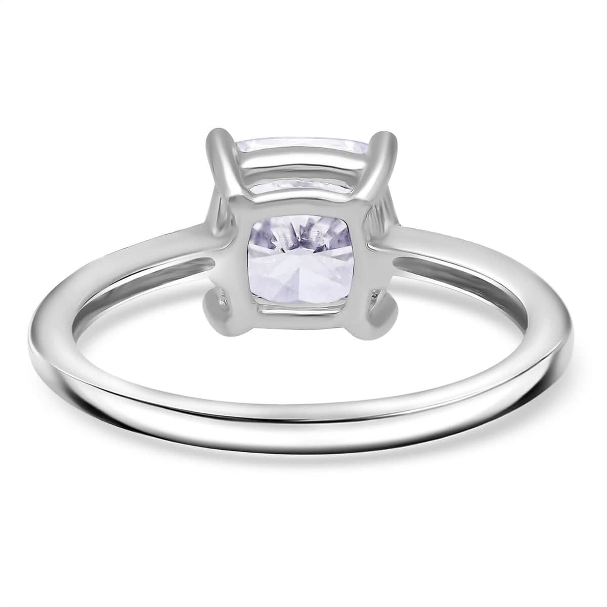 Auction of the Month SGL Certified 950 Platinum Luxuriant Lab Grown Diamond (G-H, VS) Ring (Size 10.5) (4 g) 2.00 ctw image number 4